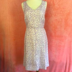 Ann Taylor Silk Print Dress